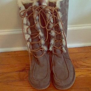 Ugg lace up boots